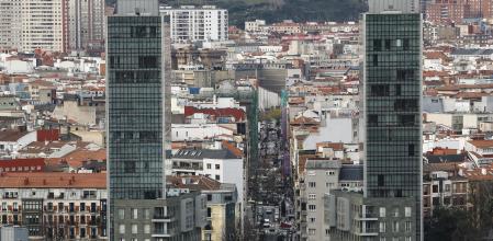 Vista general de Bilbao