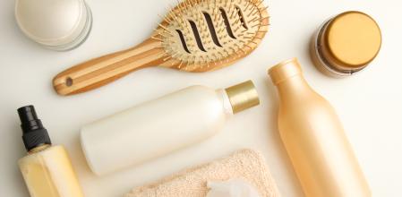 Productos para el pelo.