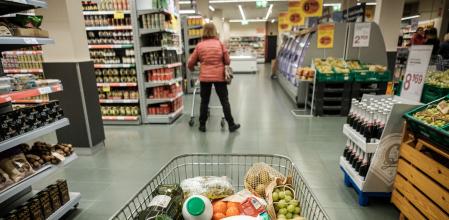 Una compra en un supermercado