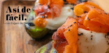 Preparar estos increíbles aguacates con salmón y burrata es ‘Así de fácil’