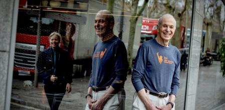 FOTO ALEX GARCIA GEORGE HIRSCH, PRESIDENTE MARATON DE NUEVA YORK 2024/03/09