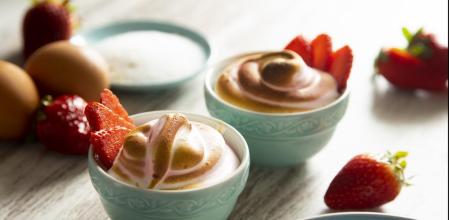 Cómo hacer merengue de fresa