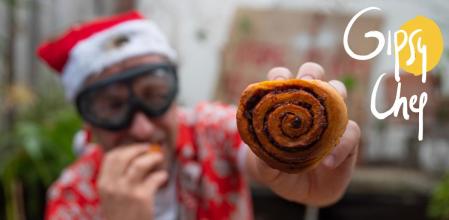 Los 'Cinnamon rolls' de sobrasada más navideños de Gipsy Chef