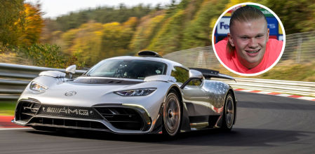 Erling Haaland, delantero noruego del Manchester City, se ha comprado una de las 275 unidades disponibles del Mercedes-AMG One