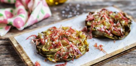 La receta más fácil de flores de alcachofas con jamón para celebrar su Día Mundial