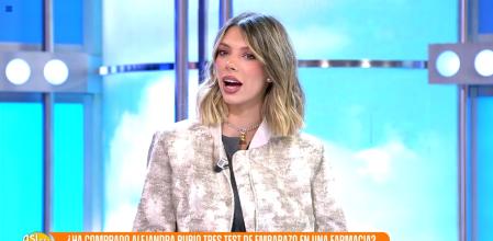 Alejandra Rubio niega rotundamente que esté embarazada.