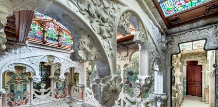 La Casa Navàs, obra de Domènech i Montaner