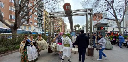 Metrovalencia ofrece del 15 al 20 de marzo servicio ininterrumpido por las Fallas 2024