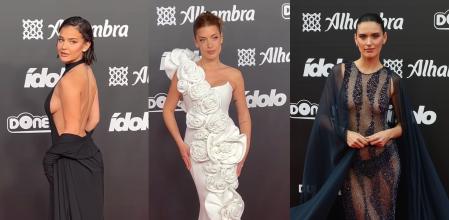 Laura Escanes, Dulceida y Sara Gimenez en los premios Idolo