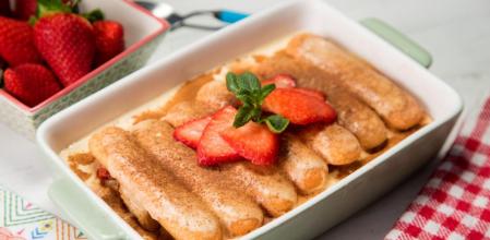 Tiramisú con fresones: una receta para triunfar