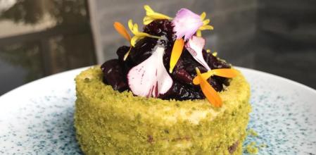 Cómo hacer esta original tarta de queso de cabra