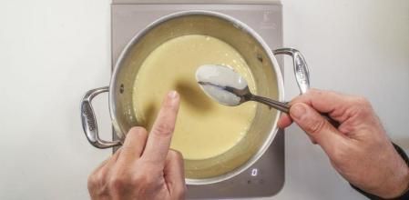 Mira cómo se prepara esta crema dulce sin gluten