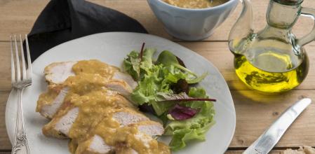 La receta más exquisita de pavo con salsa de almendras