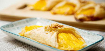 Aprende a preparar esta exquisita receta de hojaldre de mango
