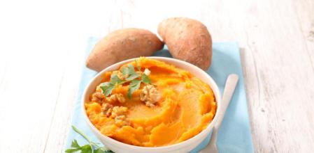 Cómo hacer puré de boniato