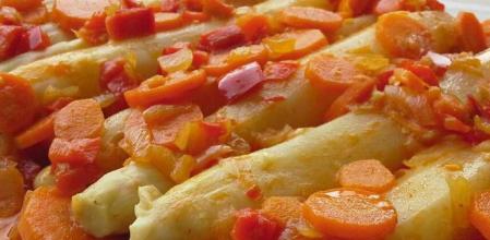 Cómo hacer espárragos blancos en escabeche casero