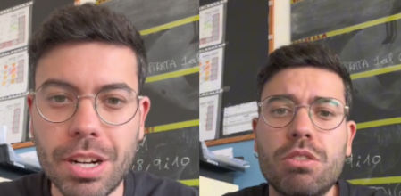 La reflexión del profesor tras regresar a su casa y volver a ejercer en Catalunya