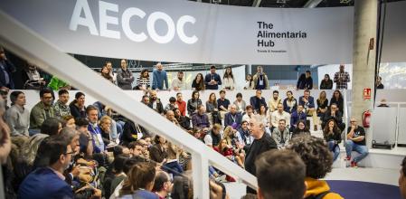 18 - 03 - 2024 / Hospitalet - Fira / Alimentaria / Foto: Llibert TEixido - The Alimentaria Hub - Charla en el Agora AECOC de Ferran Adrià