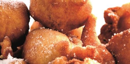 Prepara estos irresistibles buñuelos de dulce de membrillo
