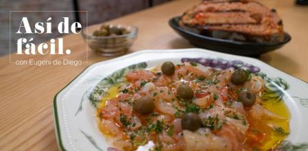 Preparar una esqueixada de bacalao es “Así de fácil”