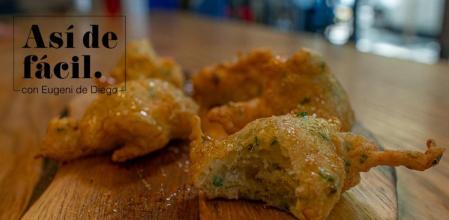 Preparar estos sabrosos buñuelos de bacalao es ‘Así de fácil’