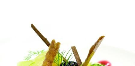 Cómo hacer carpaccio de piña con kirsch