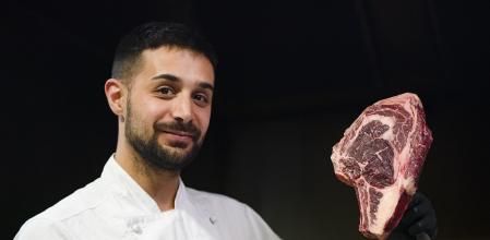 Restaurante La Madurada para el Què Fem?, al frente de la cocina, Christian Jiménez, Barcelona, 18 de Marzo de 2024.