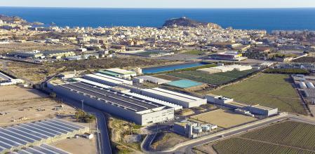 La desaladora de agua de mar de Águilas Guadalenín tiene una una capacidad de hasta 210.000 m3 al día