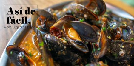Preparar estos mejillones a la marinera es ‘Así de Fácil’