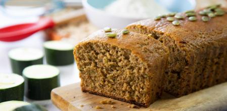 Mira qué bueno': pan de calabacín para preparar con los niños
