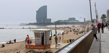 Uno de los puestos de salvamento habilitados en este inicio de temporada