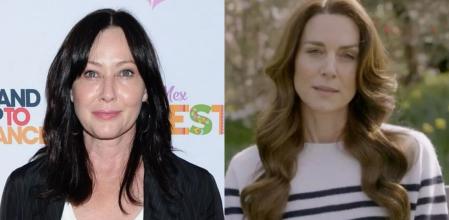 Shannen Doherty muestra su apoyo a Kate Middleton tras el anuncio de que padece cáncer
