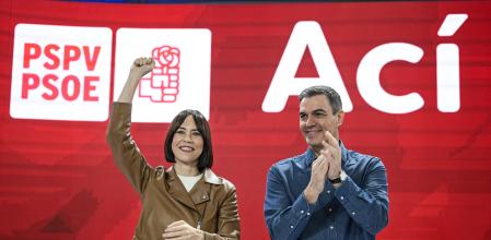 Diana Morant y Pedro Sánchez