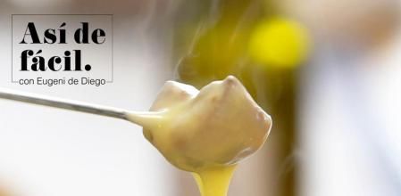 Preparar esta apetitosa fondue de queso es ‘Así de fácil’