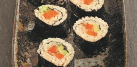 Cómo preparar este delicioso sushi vegetariano