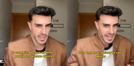 Adrián Espinosa relata, en forma irónica y cómica, lo que sucede durante la Semana Santa en pareja