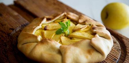 La receta más dulce de ‘galette’ de manzana