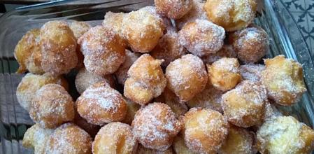 Prepara estos sencillos buñuelos de manzana en treinta minutos