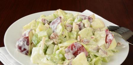 Cómo hacer ensalada Waldorf