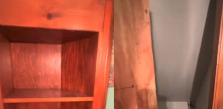 El armario escondía una habitación que no había visto hasta entonces