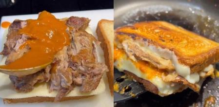 Prepara este irresistible sándwich de costilla de cerdo con salsa barbacoa de Miquel Antoja