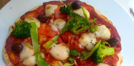 Cómo preparar una pizza vegana