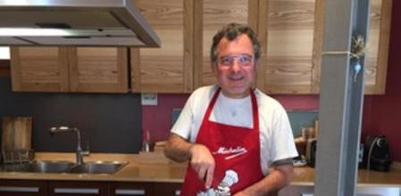 Los chefs cocinan en casa: el okonomiyaki de shitake y queso de Albert Raurich