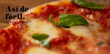 Preparar esta sabrosa pizza margarita es ‘Así de fácil’