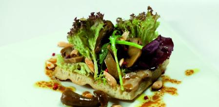 ‘Coca con boletus’ para arrancar la temporada de setas