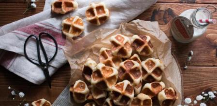 Estos deliciosos gofres son la merienda perfecta para ocasiones especiales