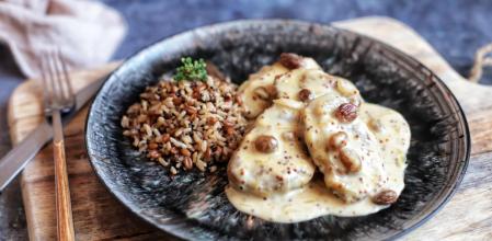 La receta más sencilla de solomillo de cerdo en salsa de nata que tendrás lista en media hora