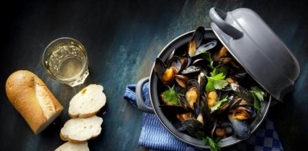 Receta rápida de mejillones al vino blanco