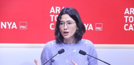 La portavoz del PSC, Núria Parlon