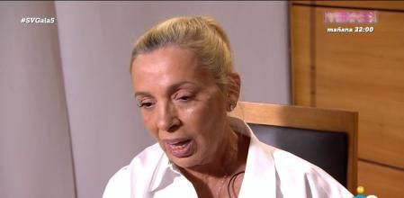 Carmen Borrego, destrozada tras la dura exclusiva de su hijo contra ella: 